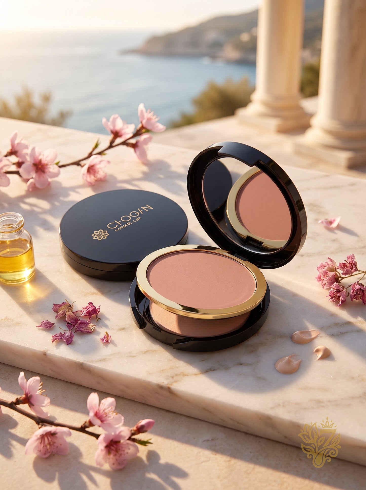CHOGAN MAKE-UP WARM SHADE Kompaktpuder – Blossom Pink