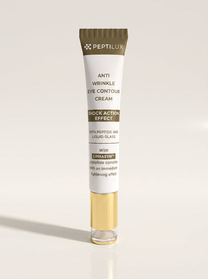 PEPTILUX Peptilux – Anti-Falten Augencreme „Shock Action“-Effekt mit LIPHASYN™