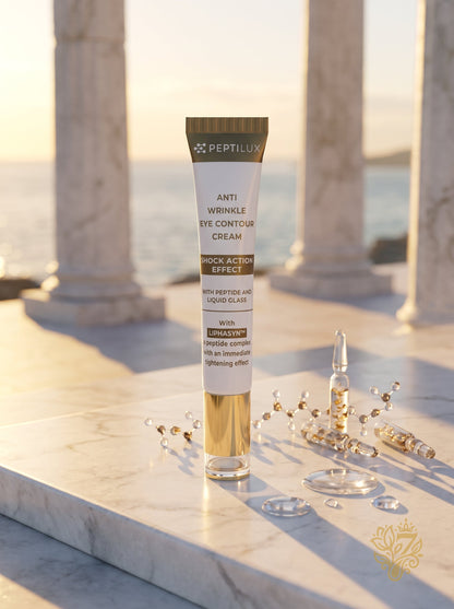 PEPTILUX Peptilux – Anti-Falten Augencreme „Shock Action“-Effekt mit LIPHASYN™