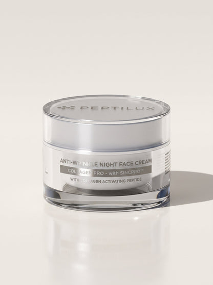 PEPTILUX Peptilux – Anti-Falten-Nachtcreme „Collagen Pro“ mit SINCPRO™