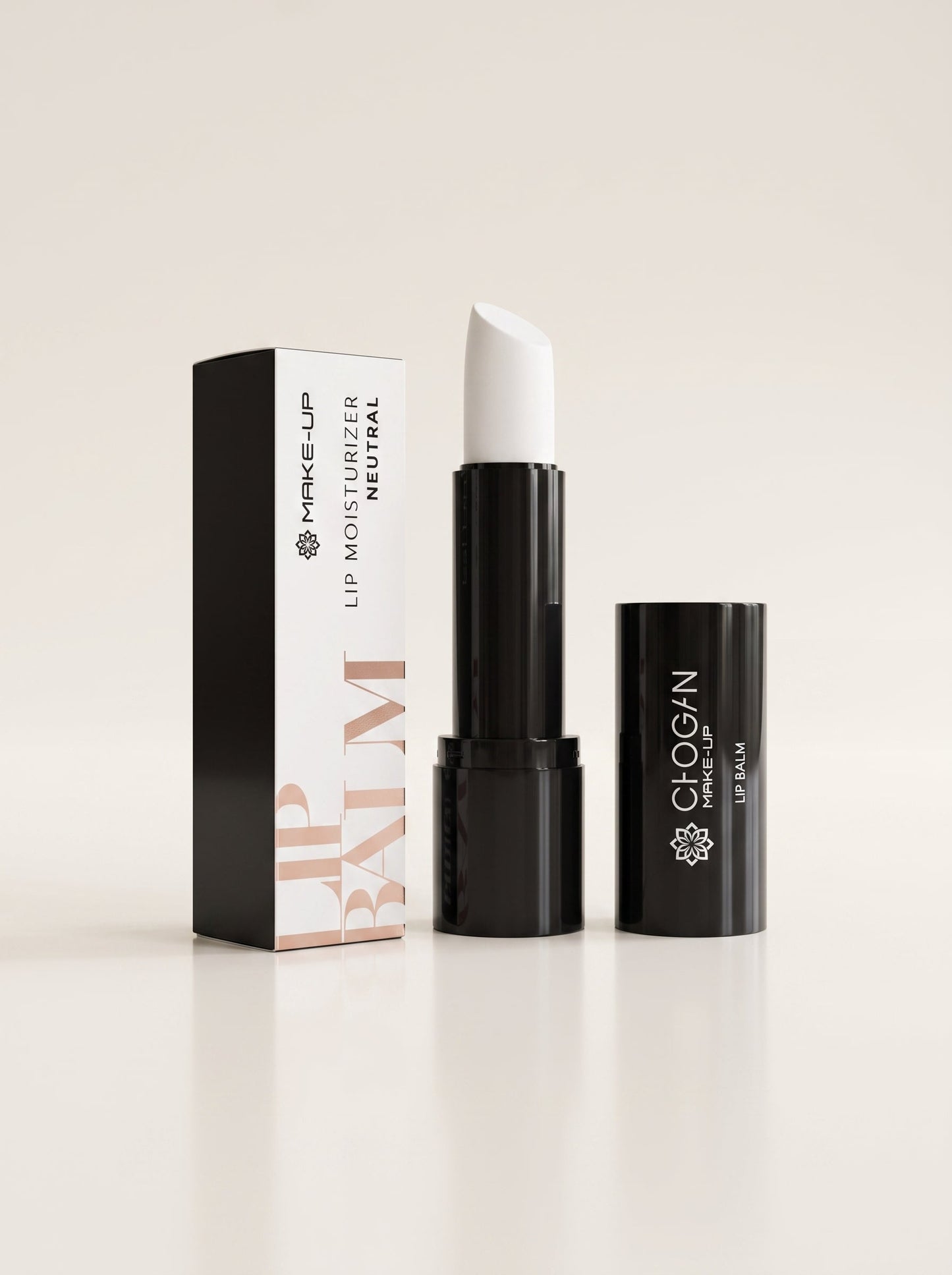 CHOGAN MAKE-UP Lip Balm Neutral – Natürliche Feuchtigkeitspflege,